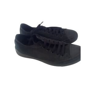 Converse All Star Chuck Taylor Size Womens 7 Mens 5 Black Casual Low Top Shoes